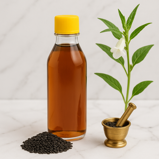 Iron Chekku Black Sesame Oil - Cold Pressed & Unrefined