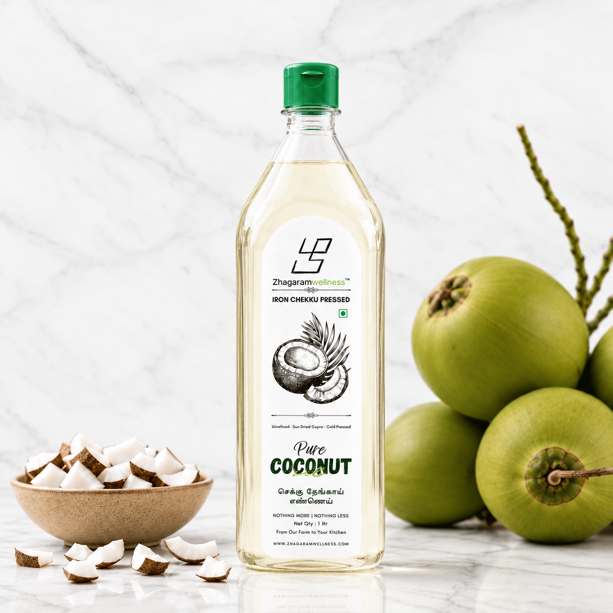 Coconut Oil - Cold Pressed & Unrefined