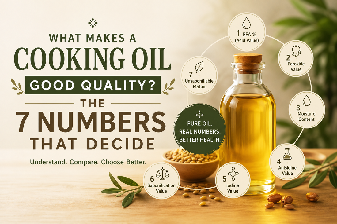 What Makes a Cooking Oil "Good Quality"? The 7 Numbers That Decide
