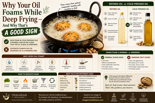 Why Your Oil Foams While Deep Frying — And Why That’s a Good Sign