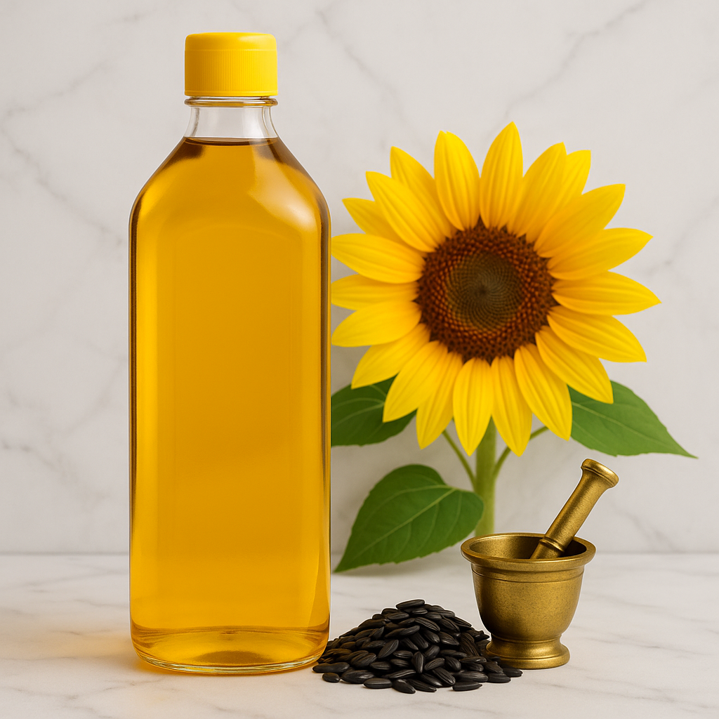 Iron Chekku Sunflower Oil - Cold Pressed & Unrefined
