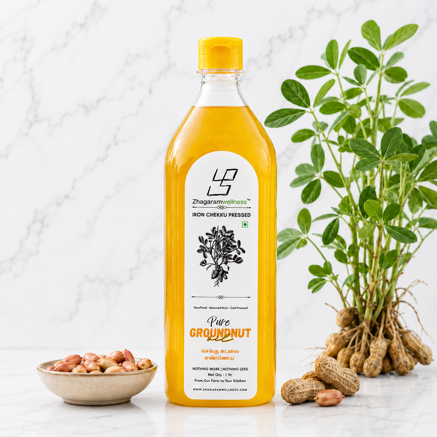 Groundnut Oil - Cold Pressed & Unrefined
