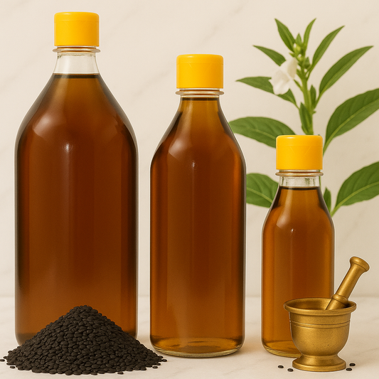Iron Chekku Black Sesame Oil - Cold Pressed & Unrefined