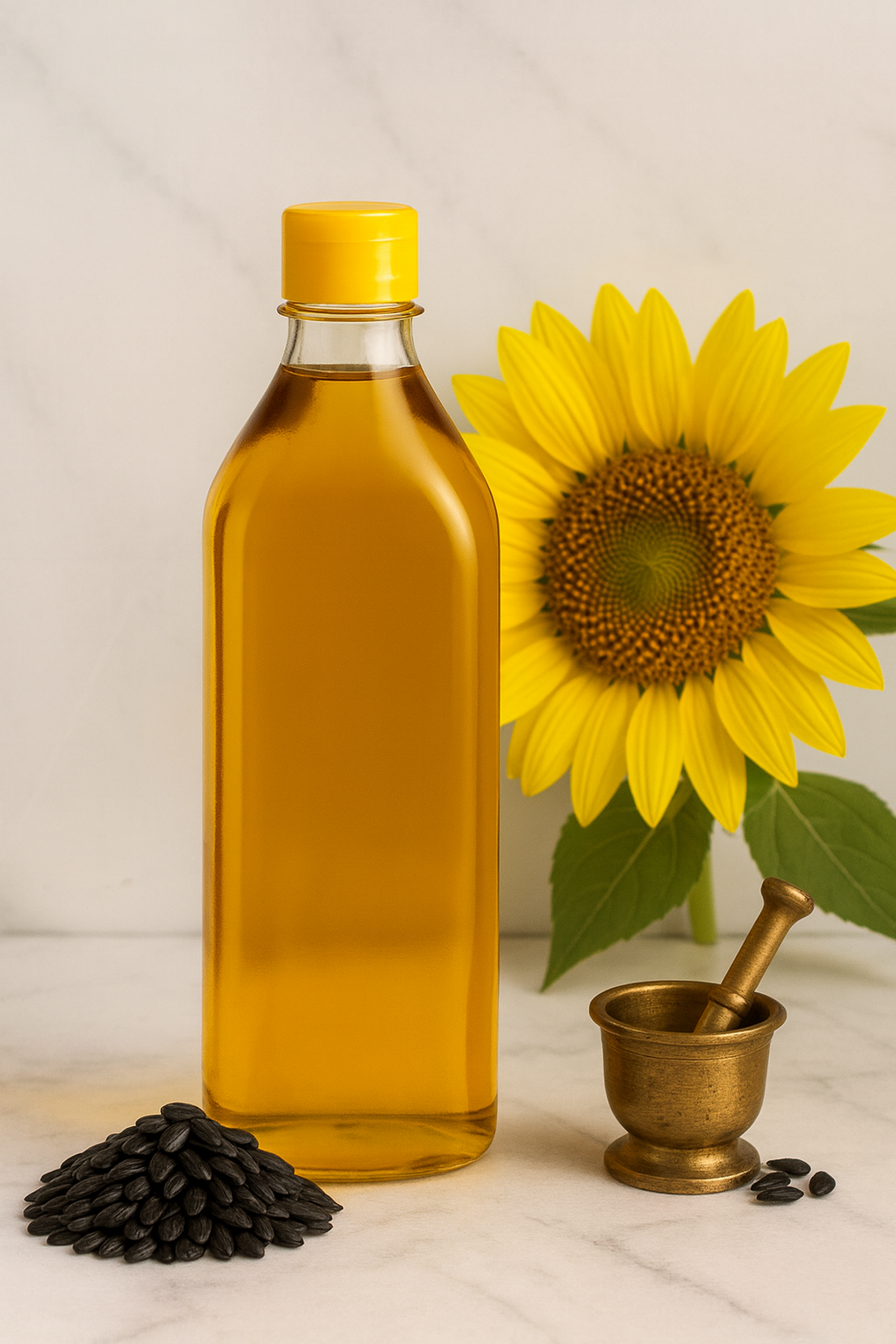 Iron Chekku Sunflower Oil - Cold Pressed & Unrefined