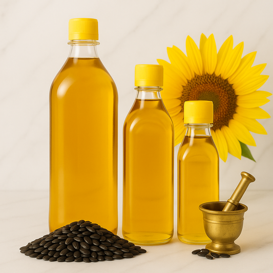Iron Chekku Sunflower Oil - Cold Pressed & Unrefined